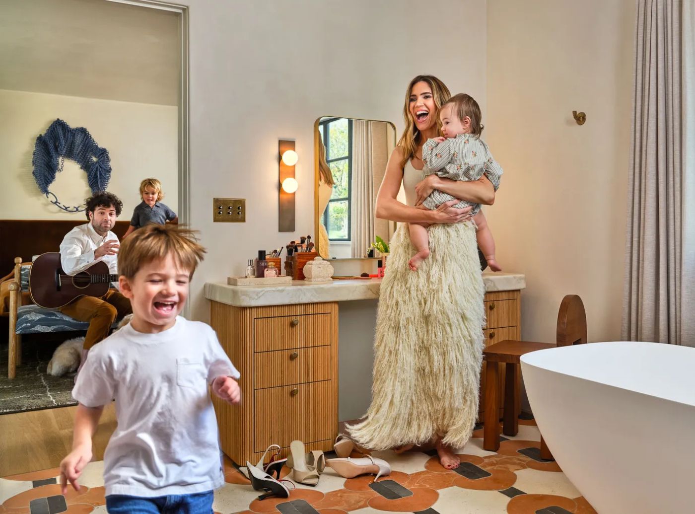 Arch Digest | Mandy Moore and Taylor Goldsmith | In the Press