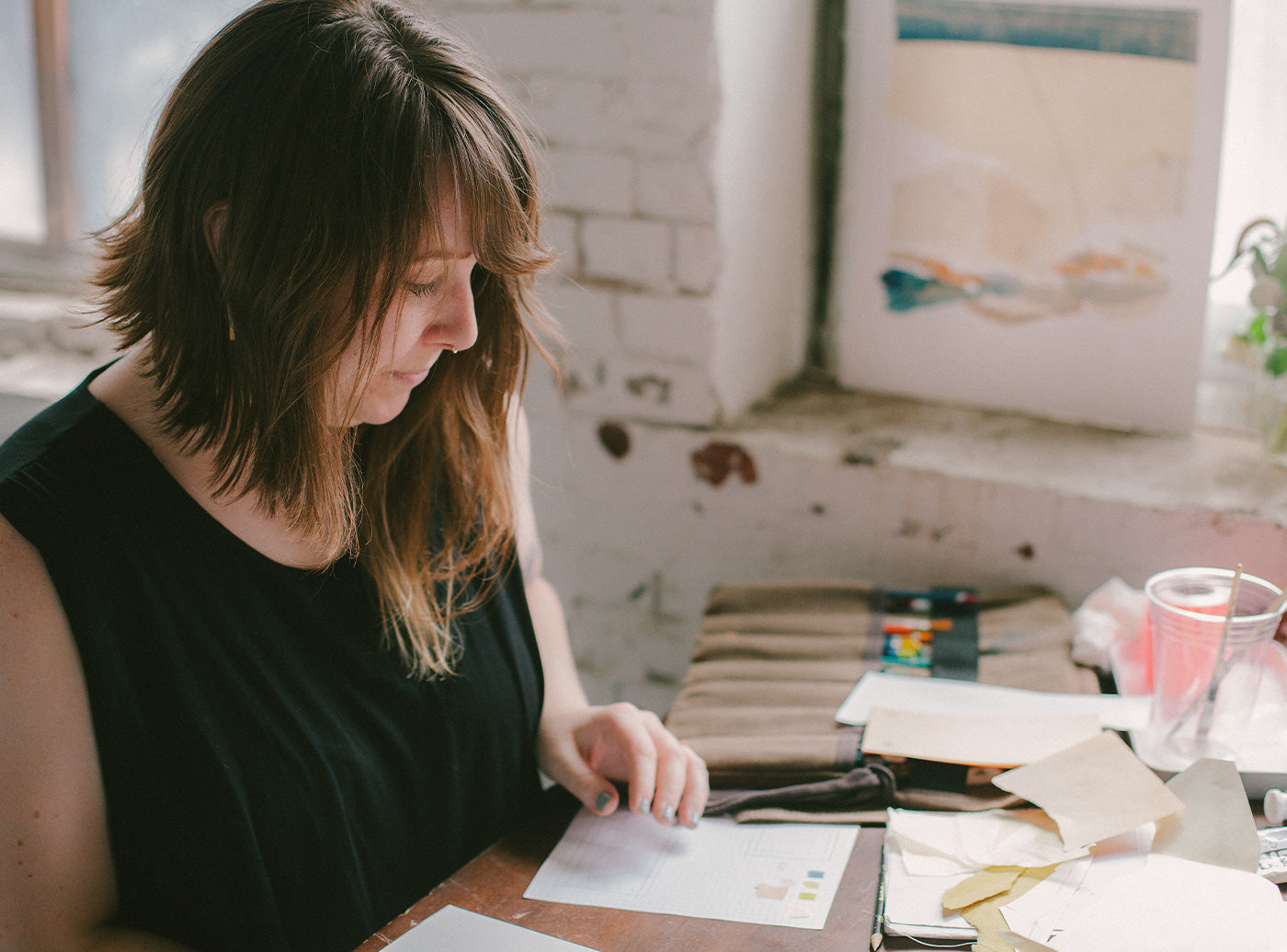 In the Studio |  Kate Drewniak