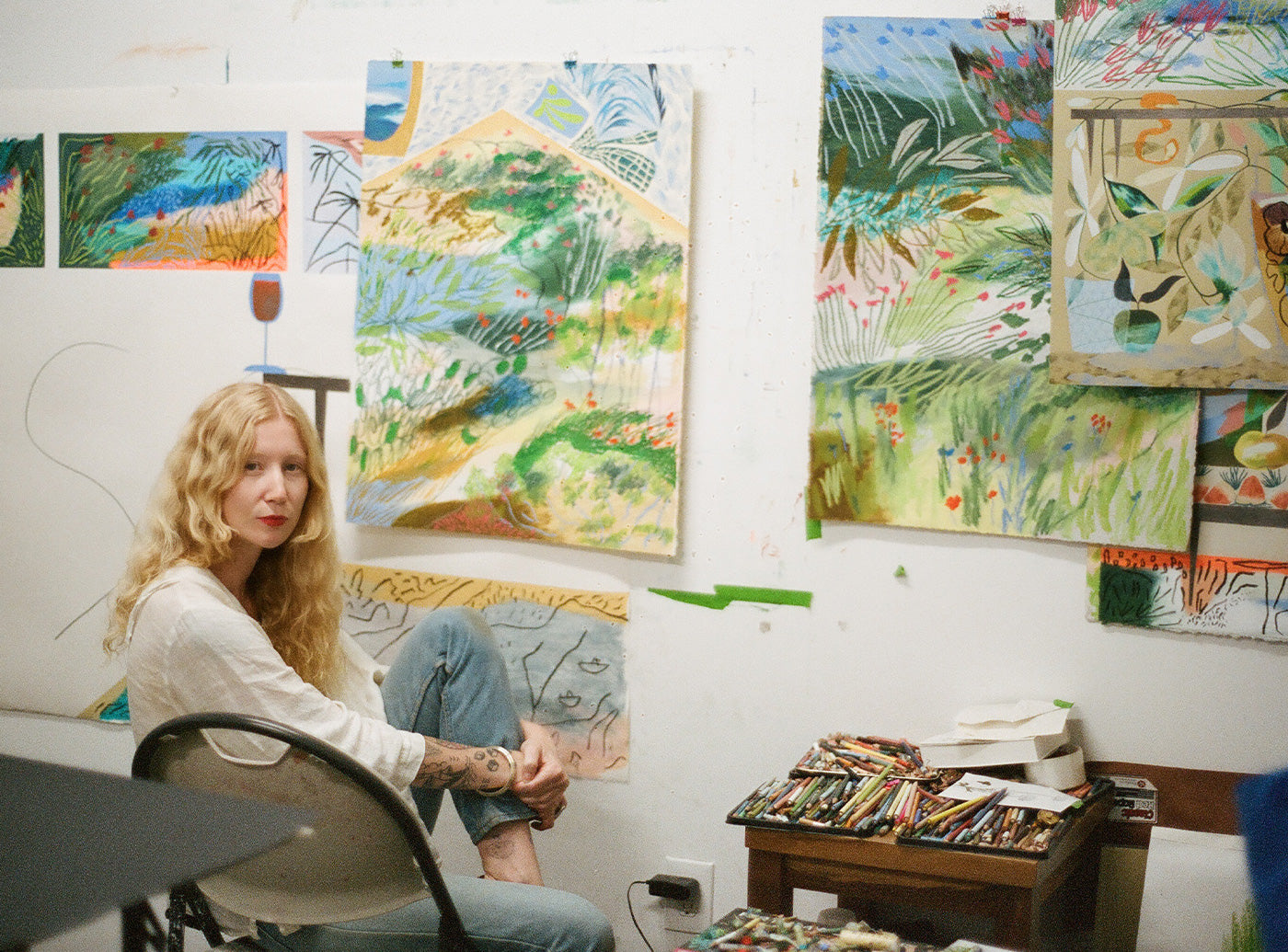 In the Studio |  Laura Burke