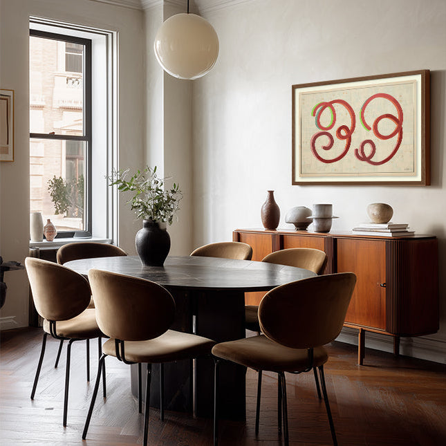 "Above and Beyond in Reds"