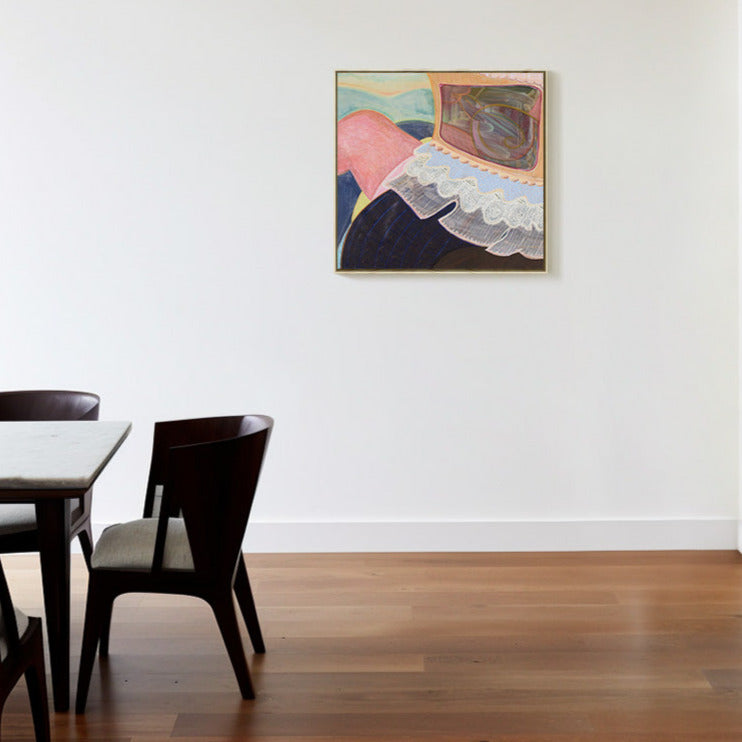 Painting by Georgia Elrod