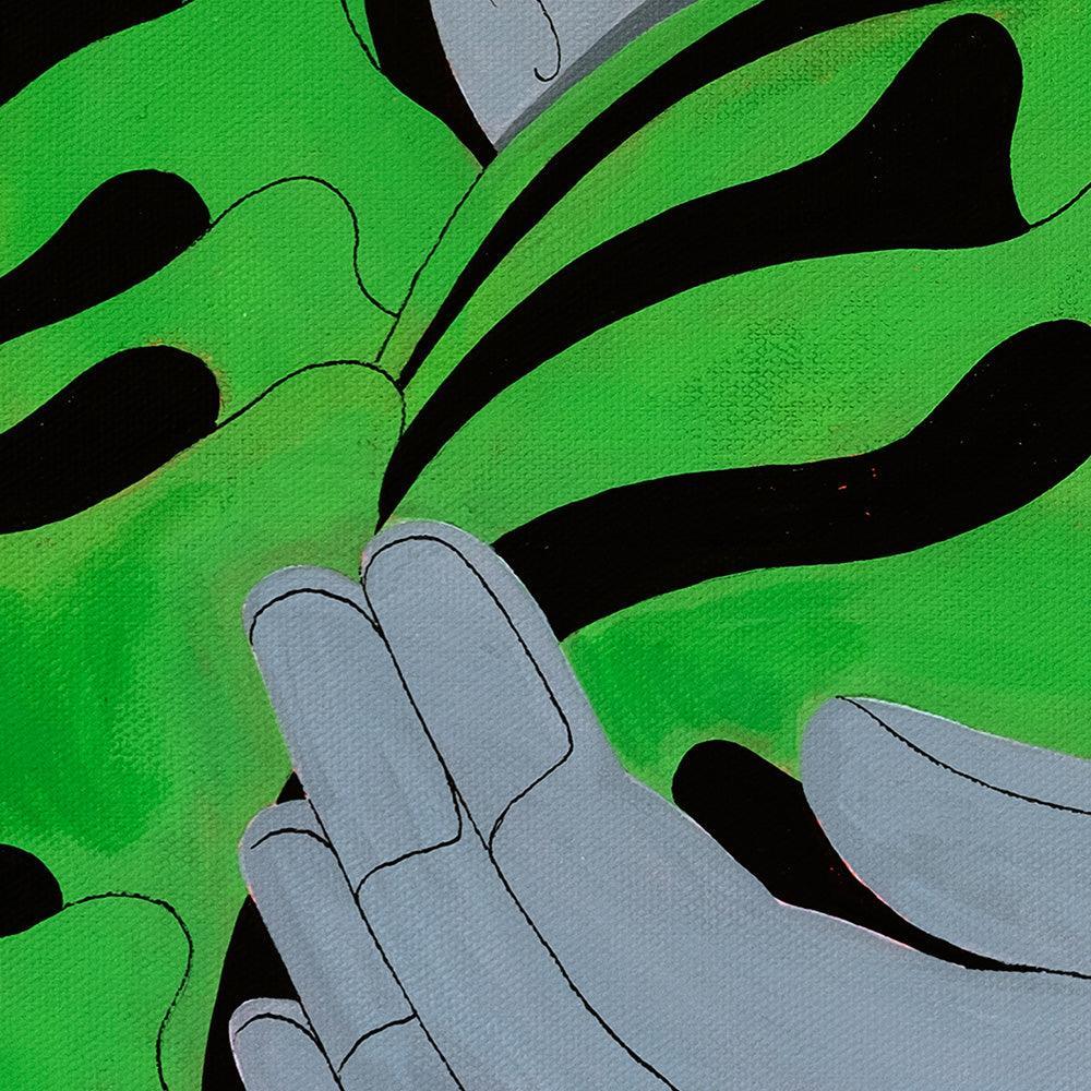 Painting by Bryce Wymer