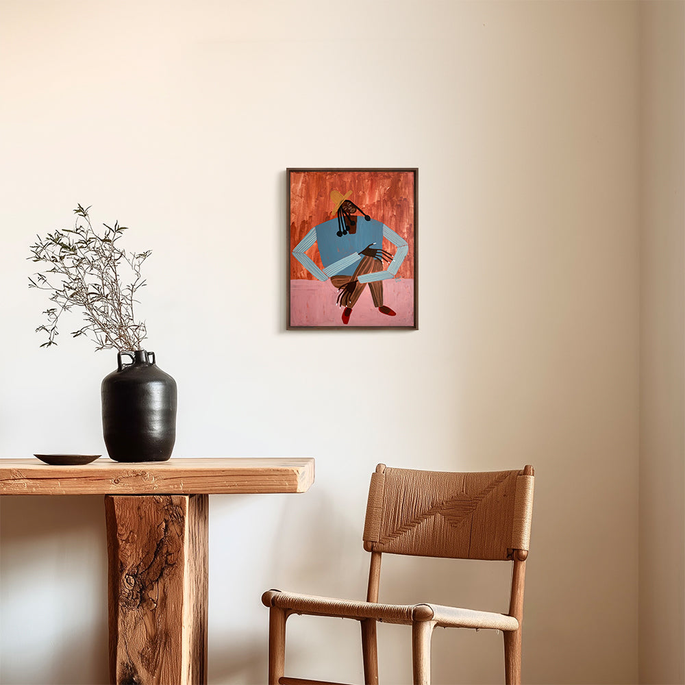 Painting by Ibi Meier-Oruitemeka