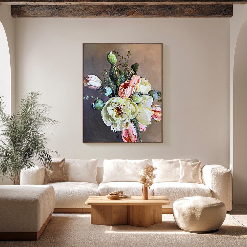 Arrangement in Pink and Lime