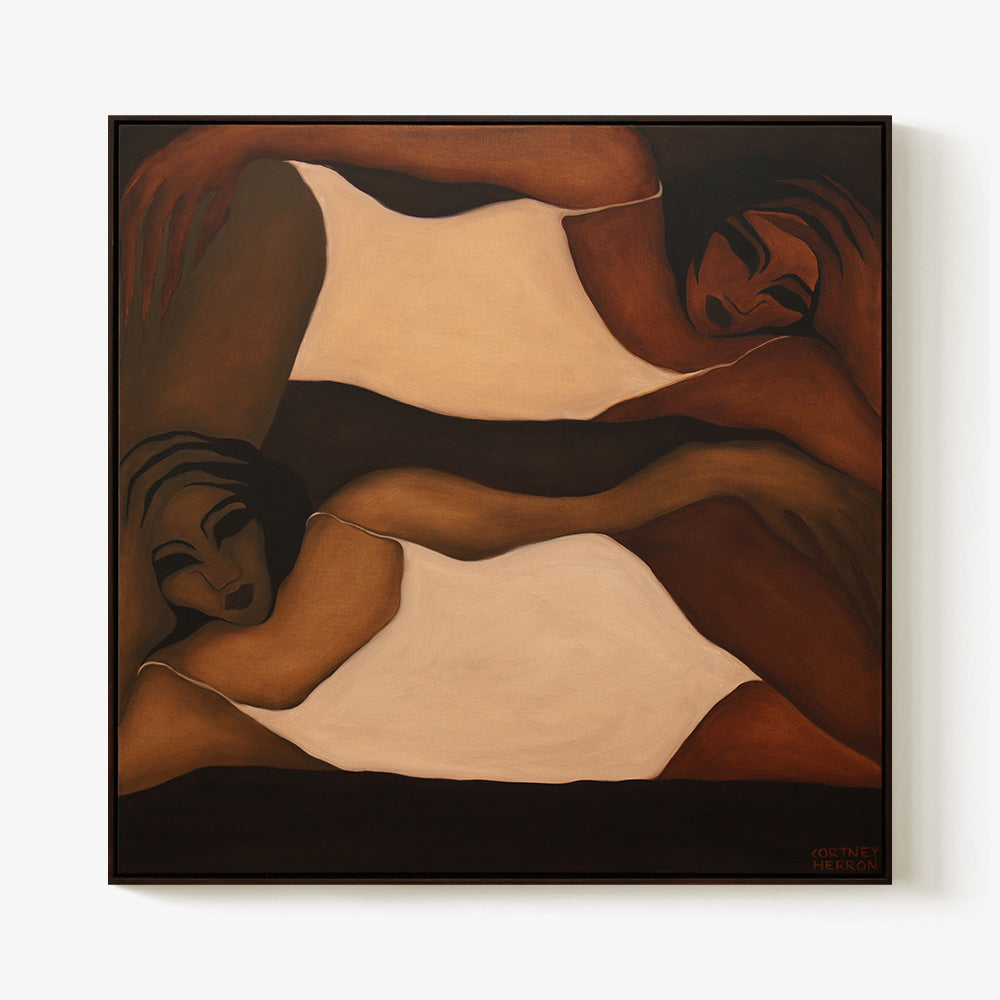 Painting by Cortney Herron