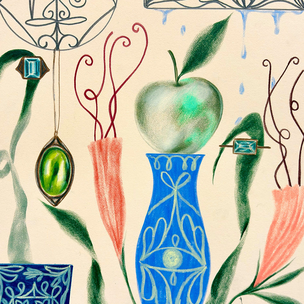 Drawing by Laura Burke