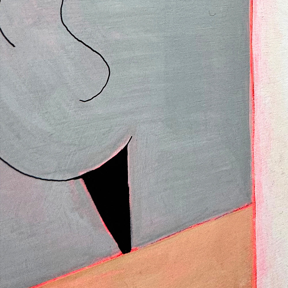 Painting by Bryce Wymer