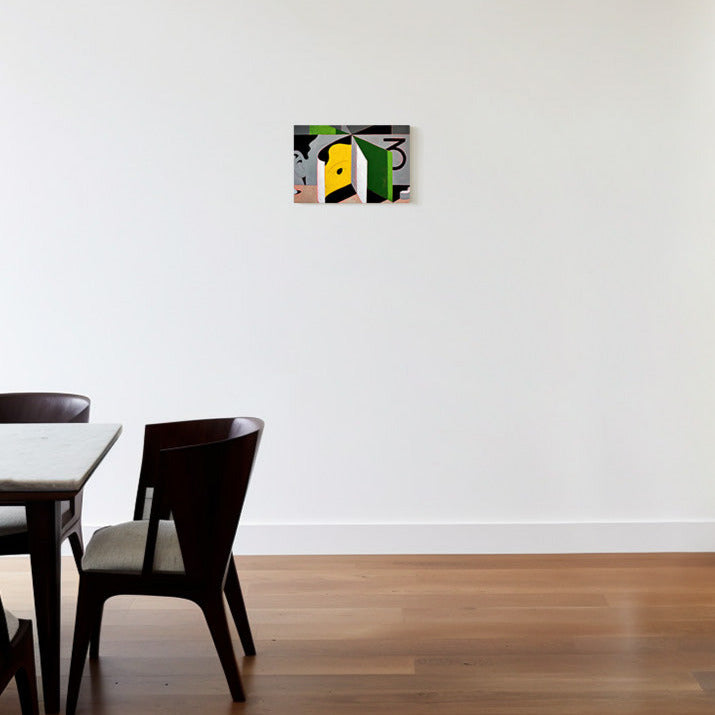 Painting by Bryce Wymer