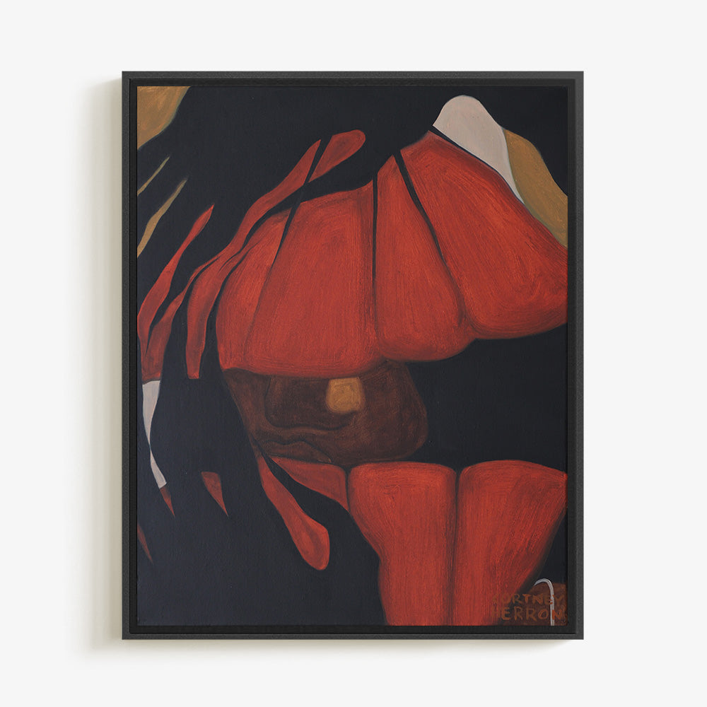 Painting by Cortney Herron