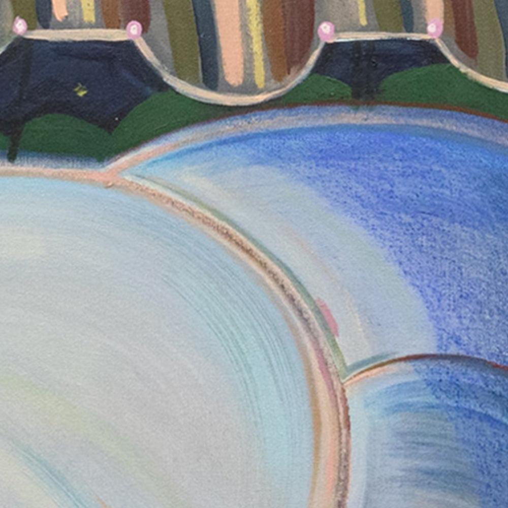 Painting by Georgia Elrod