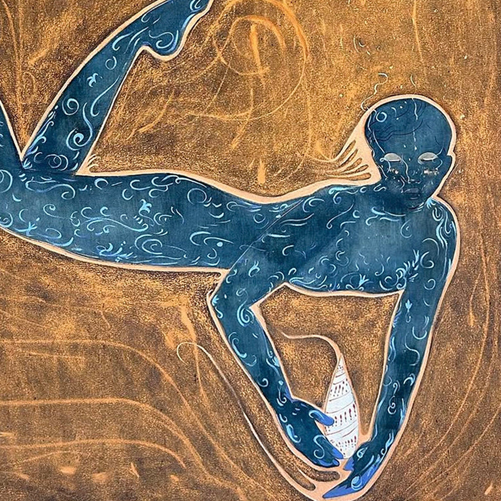 Painting by Anatole Heger