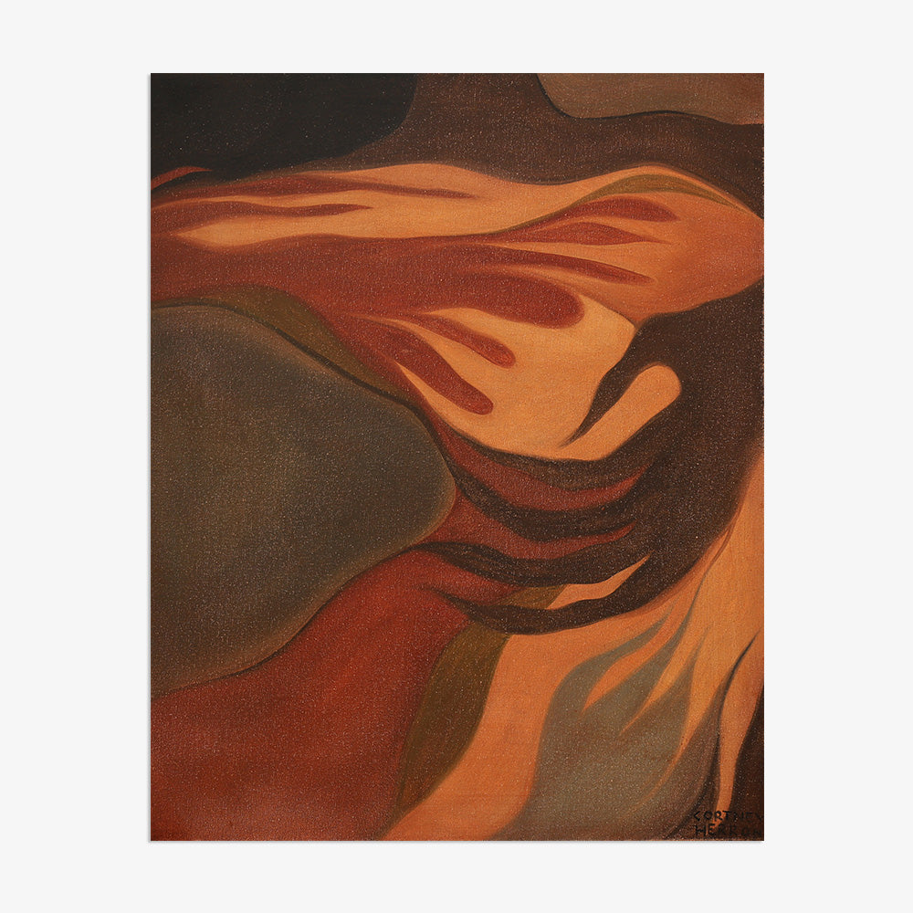 Painting by Cortney Herron