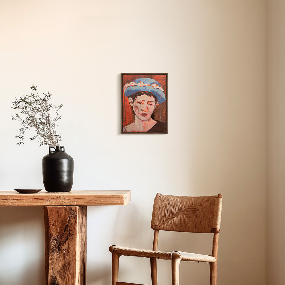 Blue Hat Portrait – “The Performer”