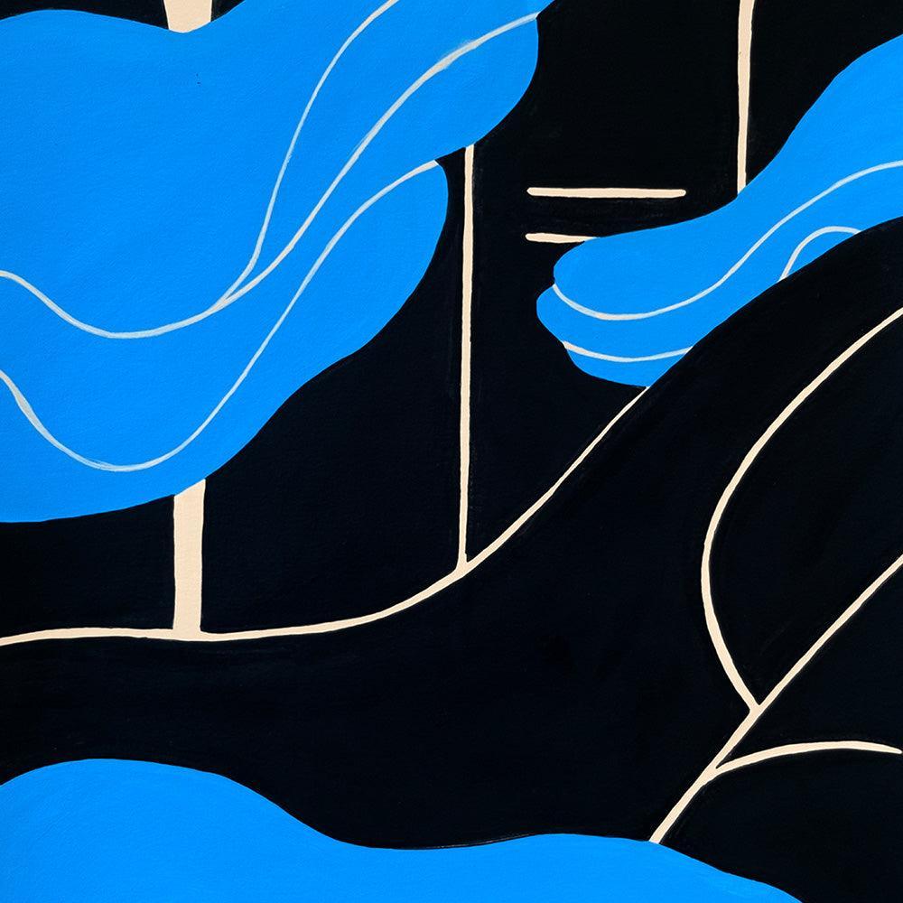 Painting by Bryce Wymer