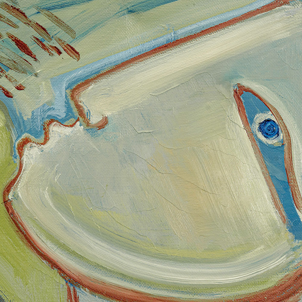 Painting by Hannah Carrick