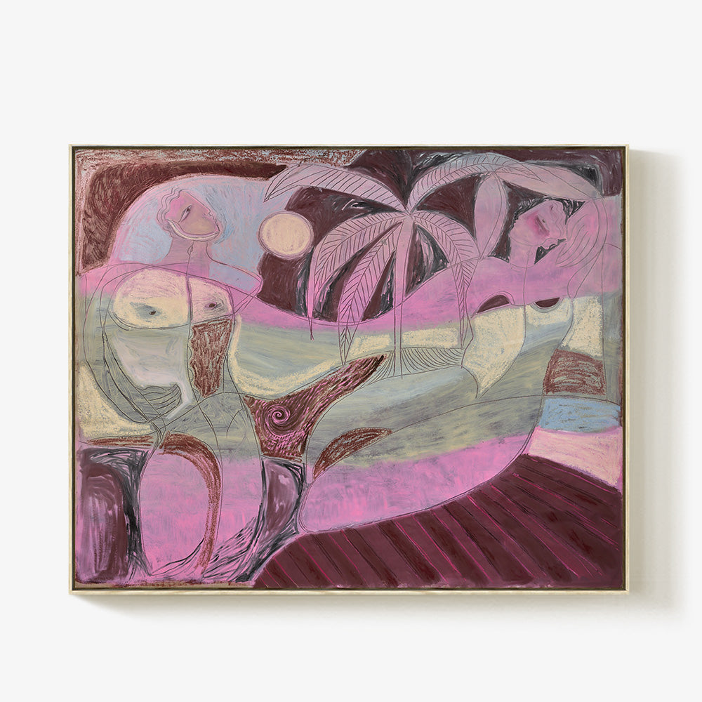 Painting by Hannah Carrick