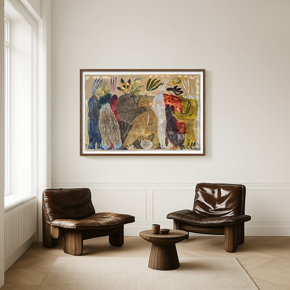 Painting by Caroline Pinney