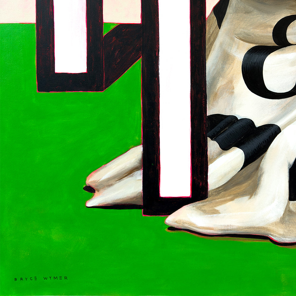 Painting by Bryce Wymer