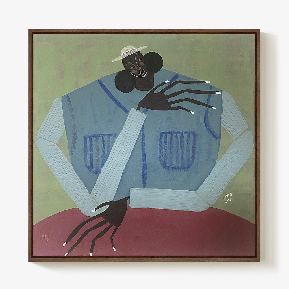 Painting by Ibi Meier-Oruitemeka