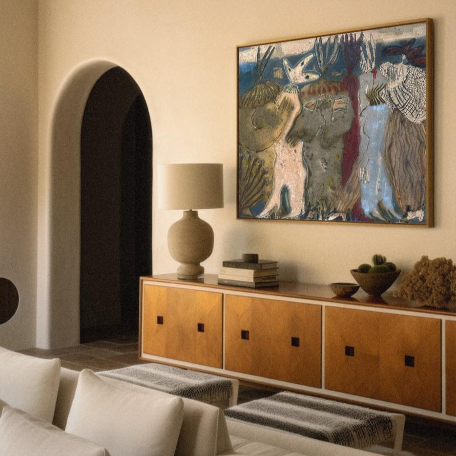 Painting by Caroline Pinney