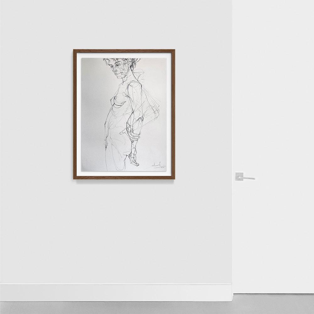 Drawing by Lola Erhart