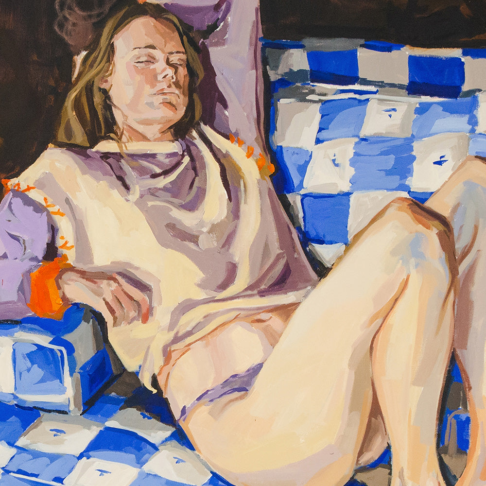 Painting by Lola Erhart