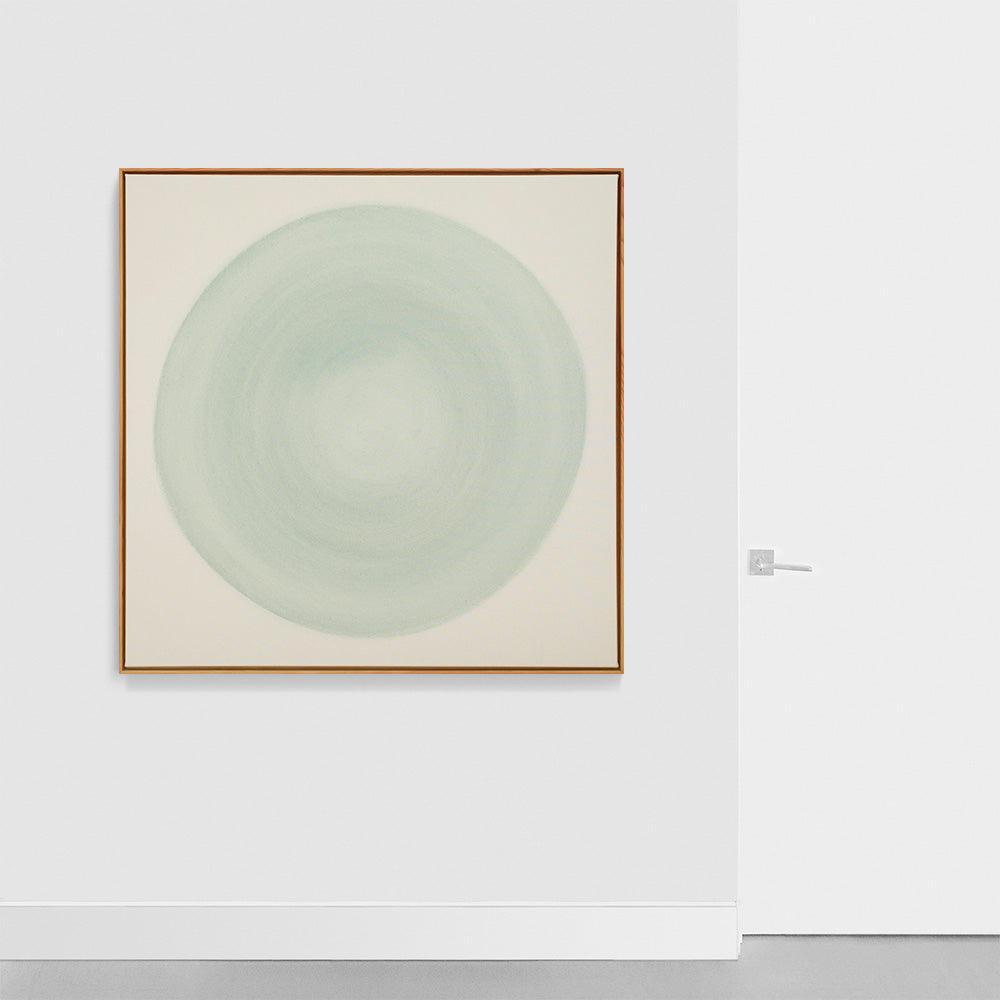 Circle in Aqua n.13 , Painting by Circle in Aqua n.13 Tappan