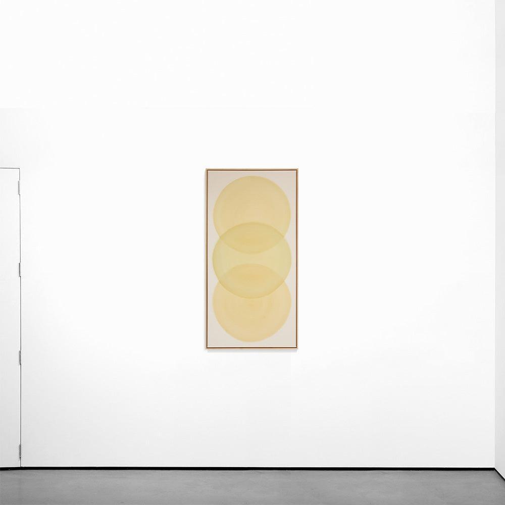 Circle in Light Ochre n.5 , Painting by Circle in Light Ochre n.5 Tappan