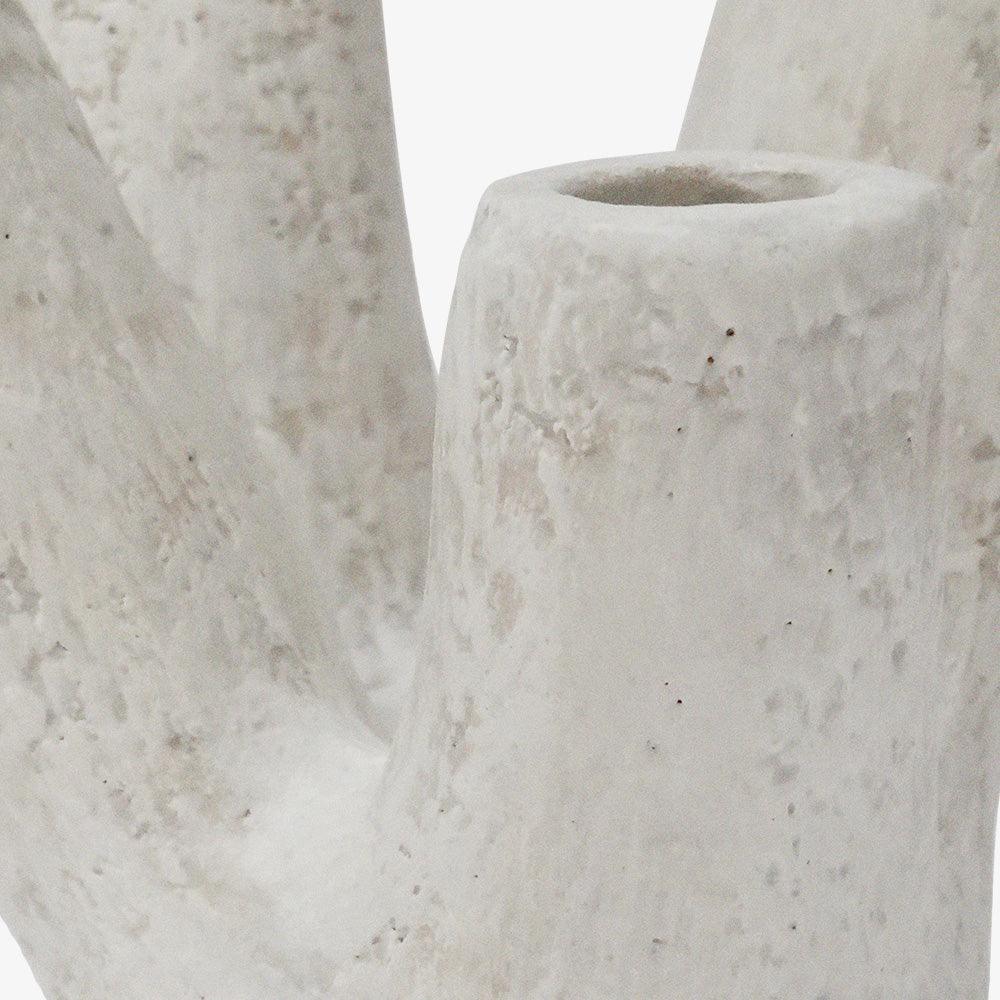 Coral Vase: Matte White , Ceramics by Coral Vase: Matte White Tappan