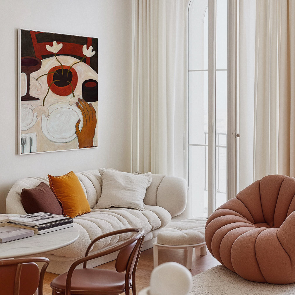 Painting by Cortney Herron