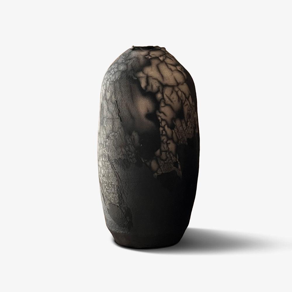 Crackle Vase - Smoke (Large)