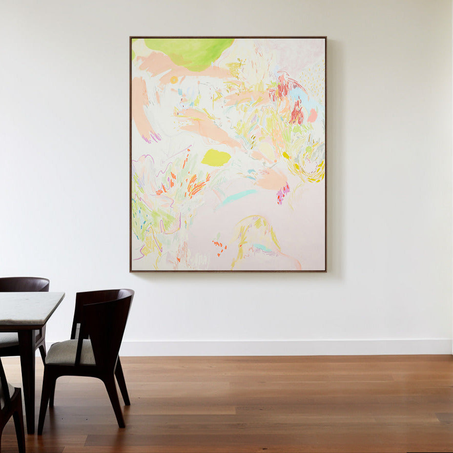 Painting by Satsuki Shibuya