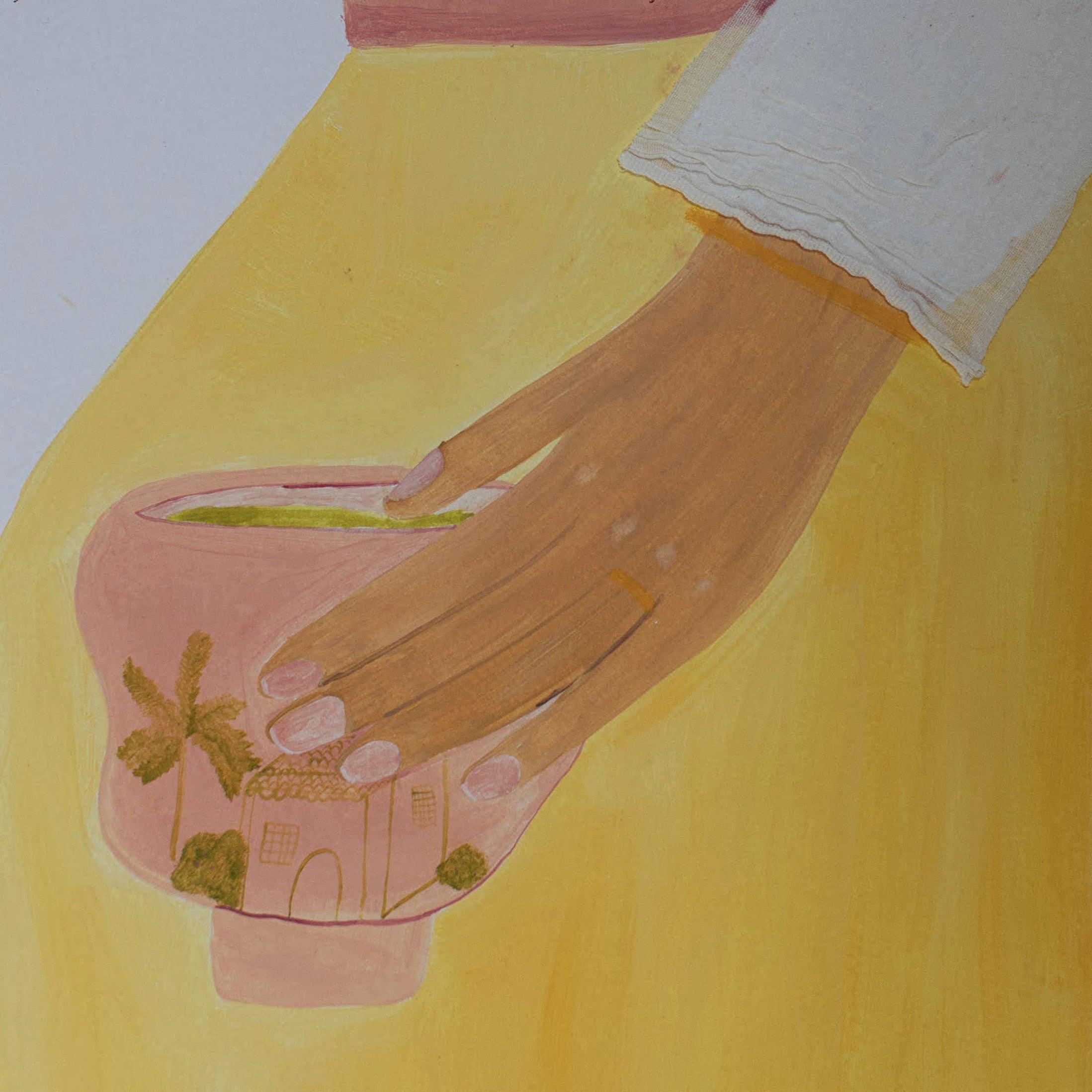 Painting by Johanna Tagada Hoffbeck