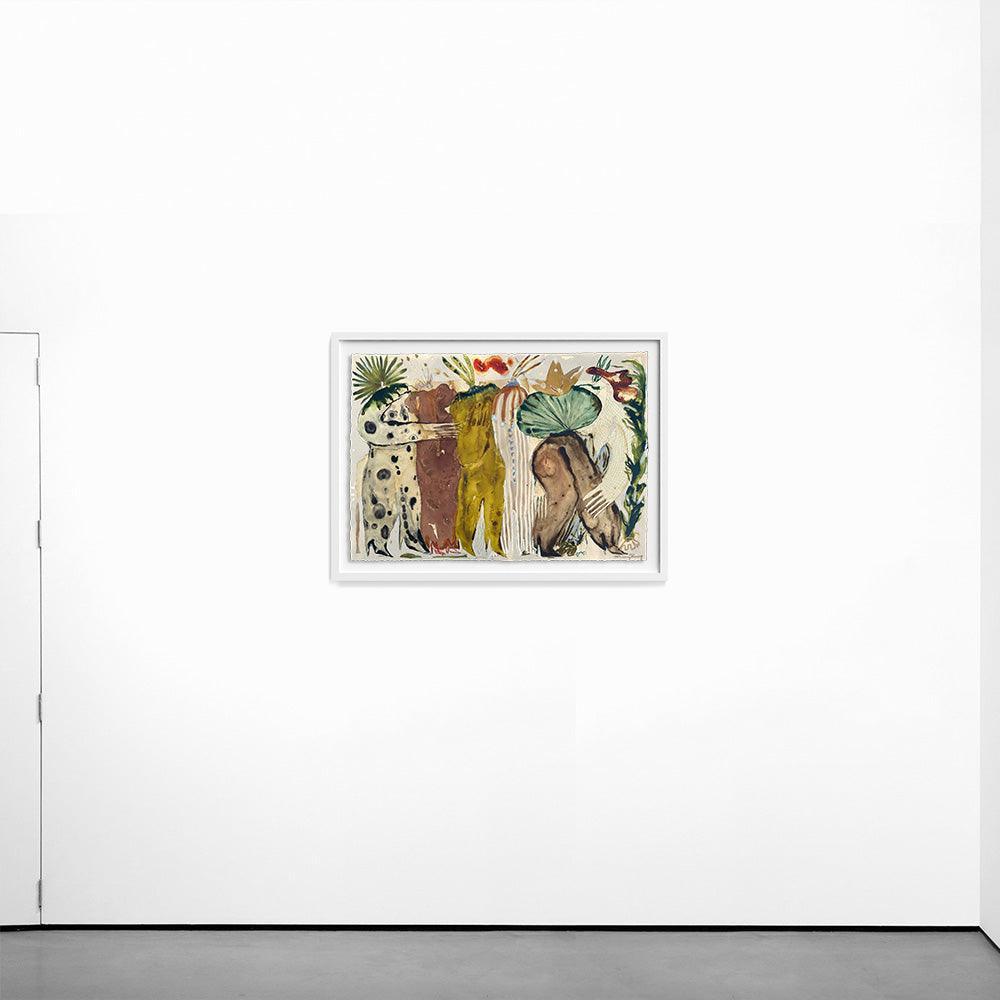 Dancer with a Poppy , Painting by Dancer with a Poppy Tappan