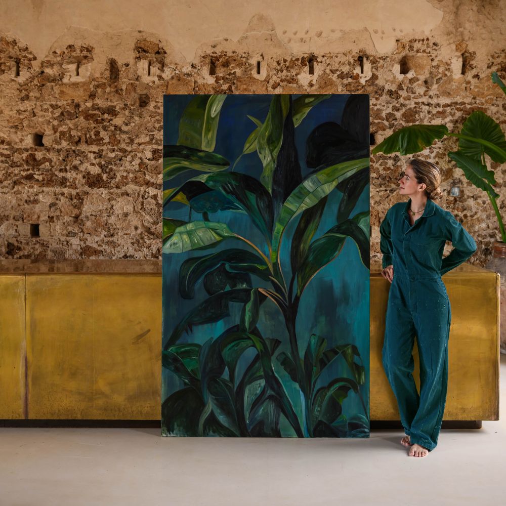 Painting by Júlia Martins Miranda