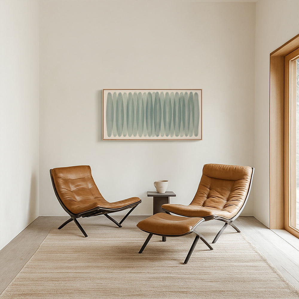 Diamonds in Grey Sage No 4