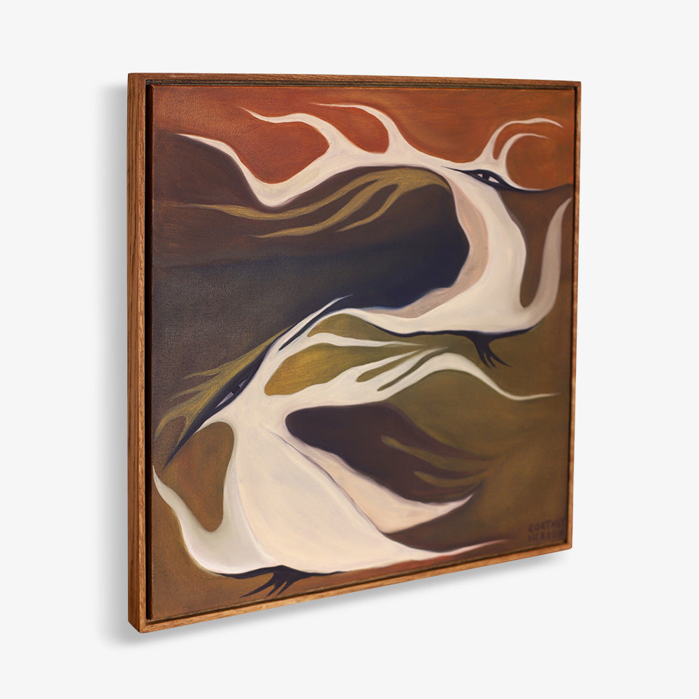 Painting by Cortney Herron
