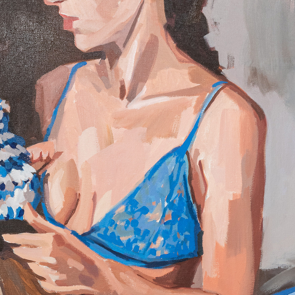 Painting by Lola Erhart