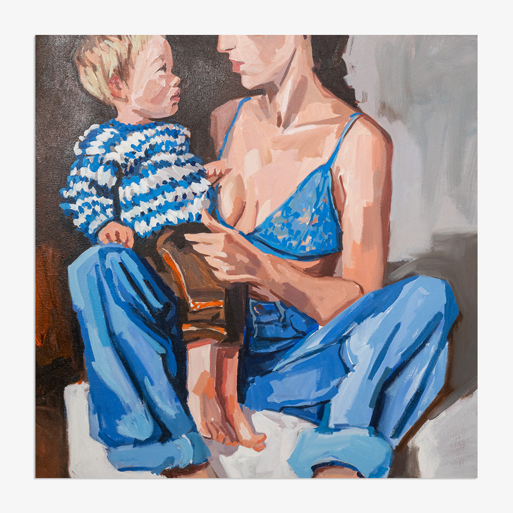 Painting by Lola Erhart