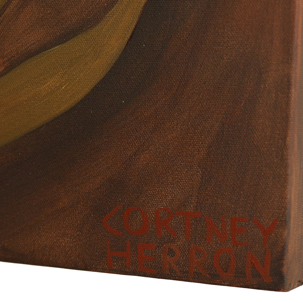 Painting by Cortney Herron