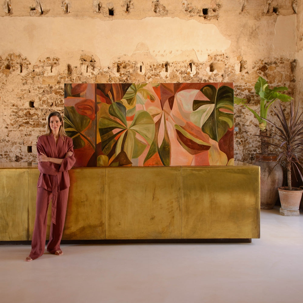 Painting by Júlia Martins Miranda