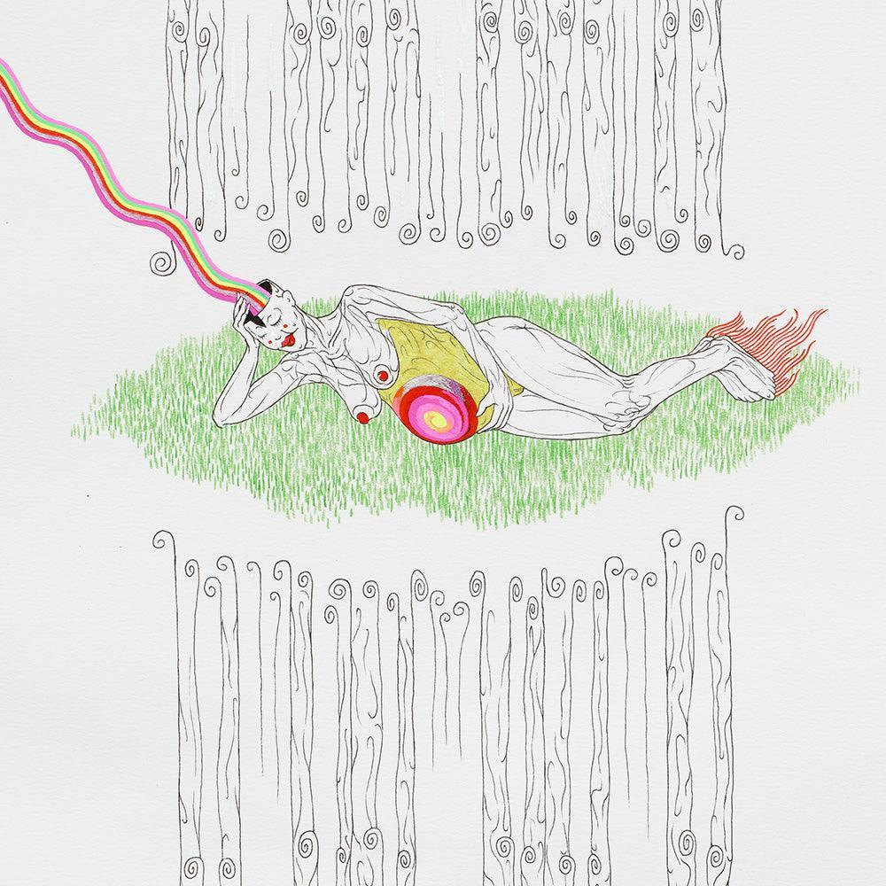 Painting by Eriko Tsogo