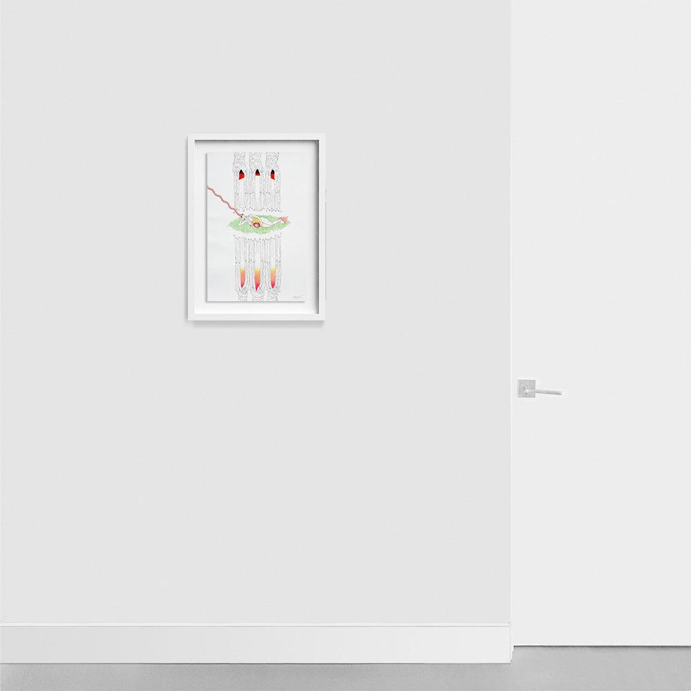 Painting by Eriko Tsogo