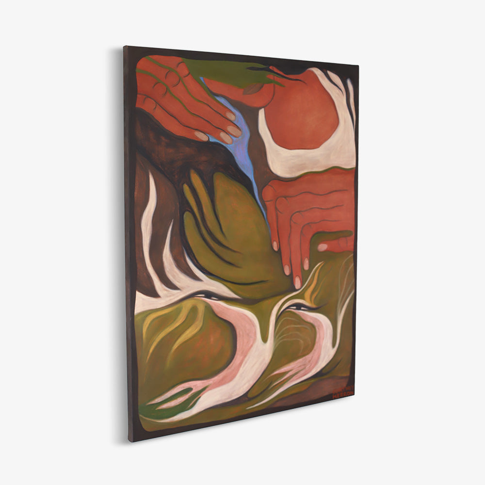 Painting by Cortney Herron