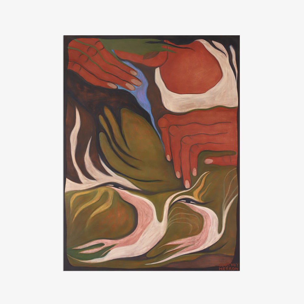 Painting by Cortney Herron