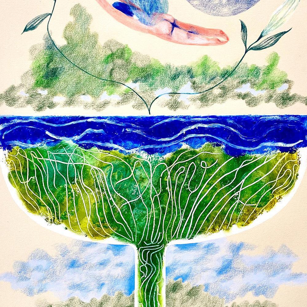 Drawing by Laura Burke