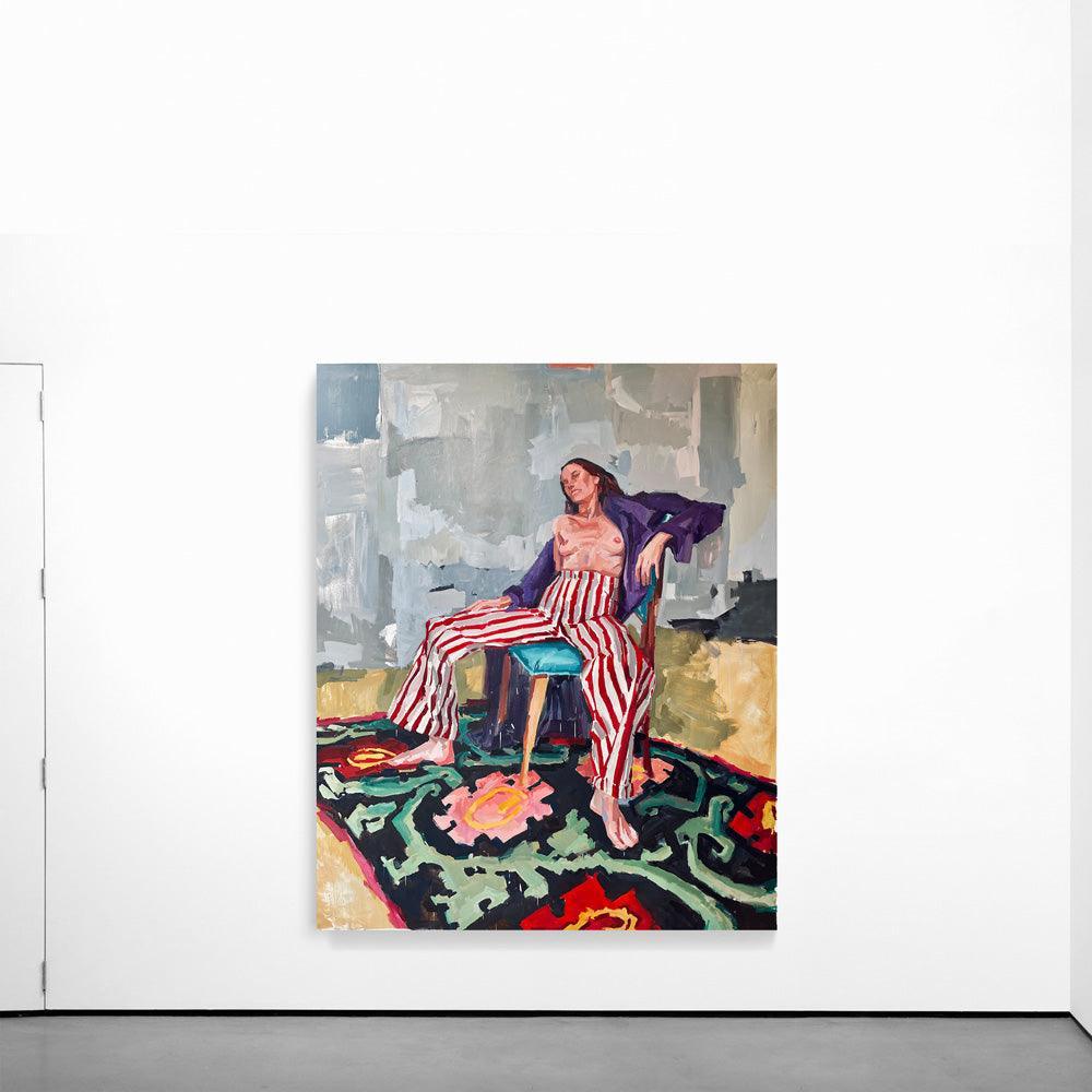 Painting by Lola Erhart
