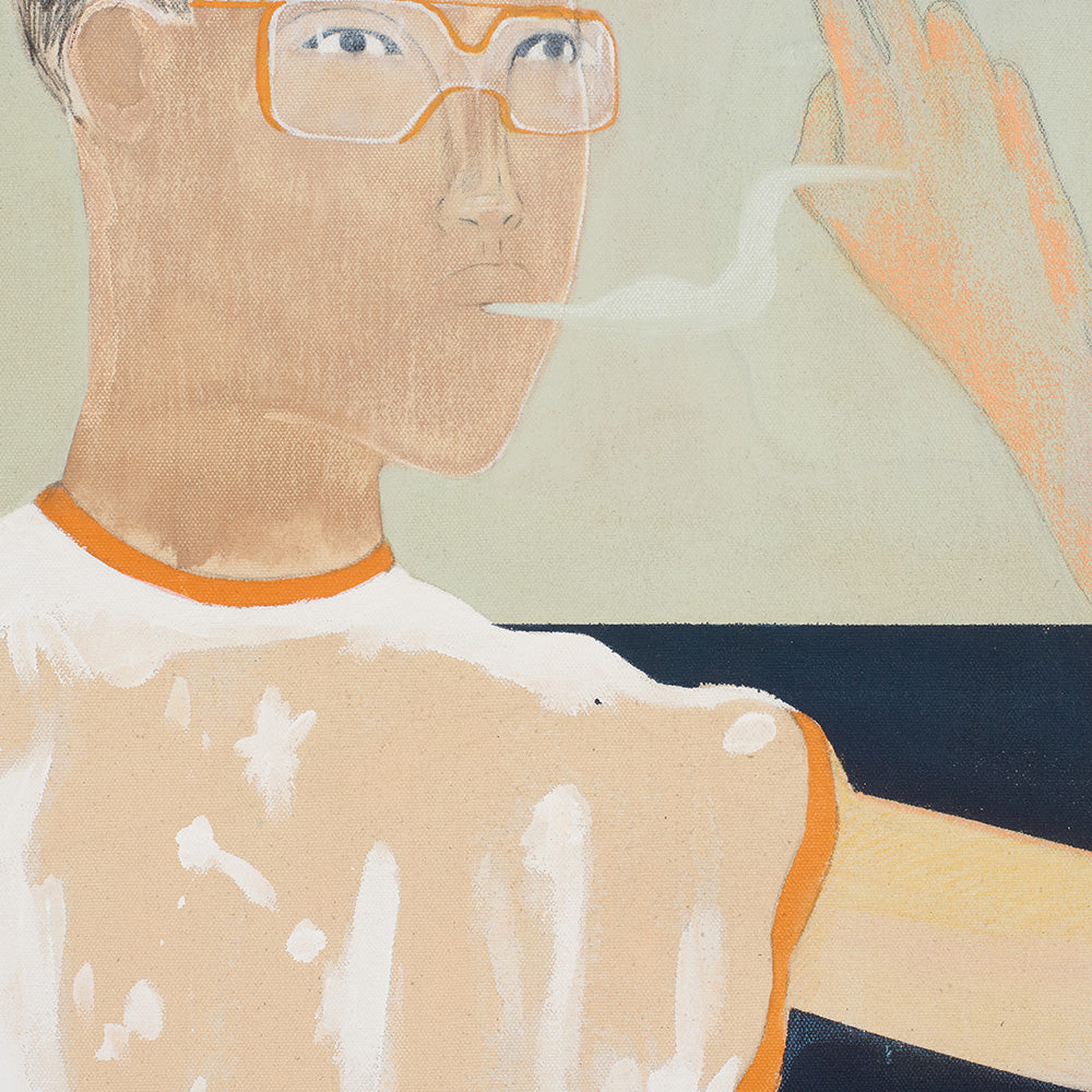 Painting by Anatole Heger