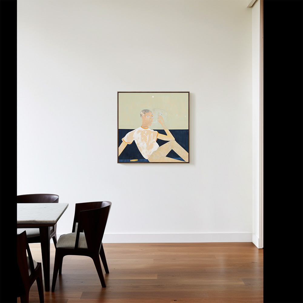 Painting by Anatole Heger