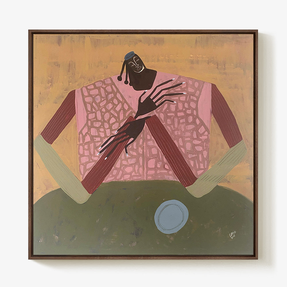 Painting by Ibi Meier-Oruitemeka